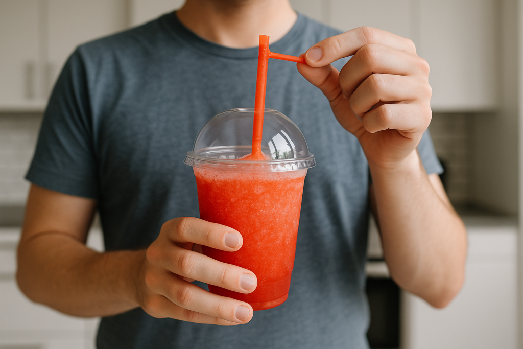 How to Unclog a Slushy Straw Without Losing Your Mind