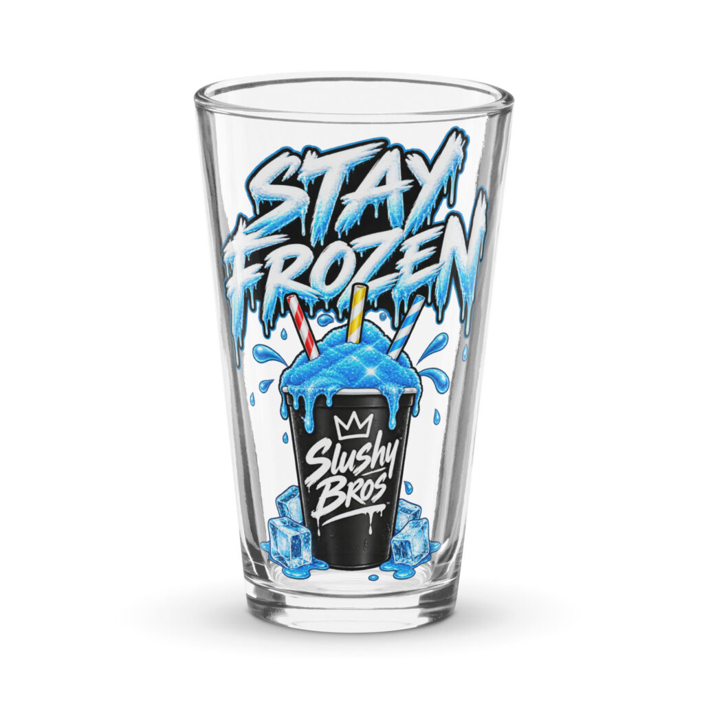 Stay Frozen Pint Glass