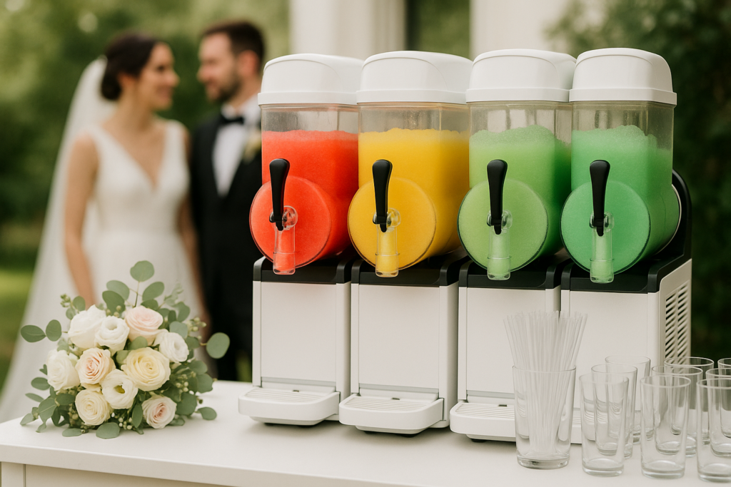 Slushy Bar Ideas for Weddings