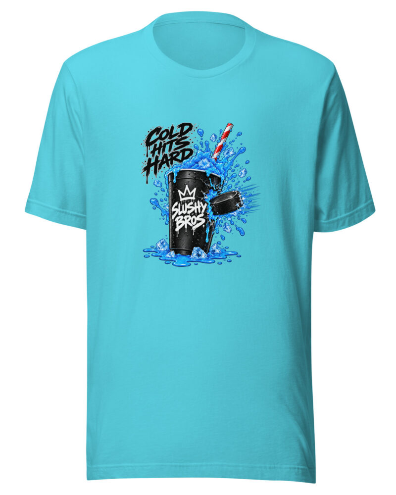 Cold Hits Hard Hockey Shirt